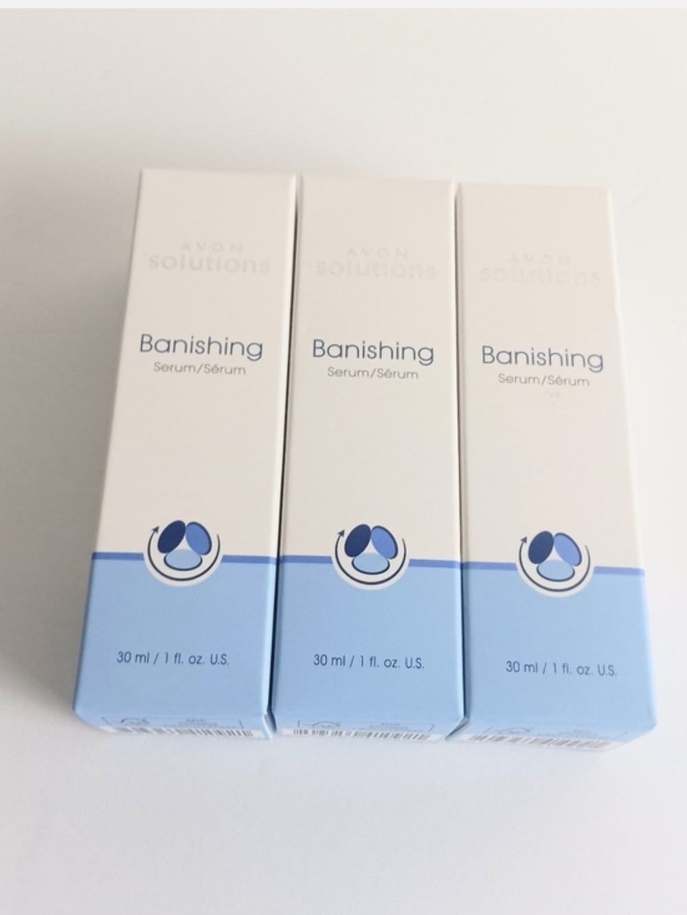 Bundle Of 3 Avon Solutions Banishing Serum New In Box